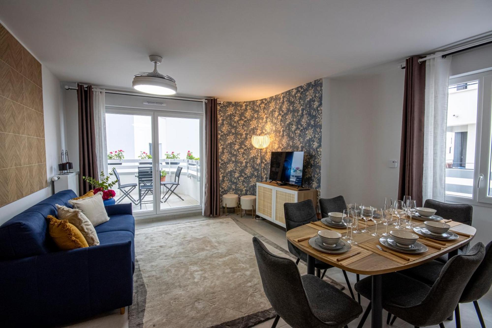 Appartement Cosy Aux Portes De Disney - 7 Pers Chessy  Ngoại thất bức ảnh