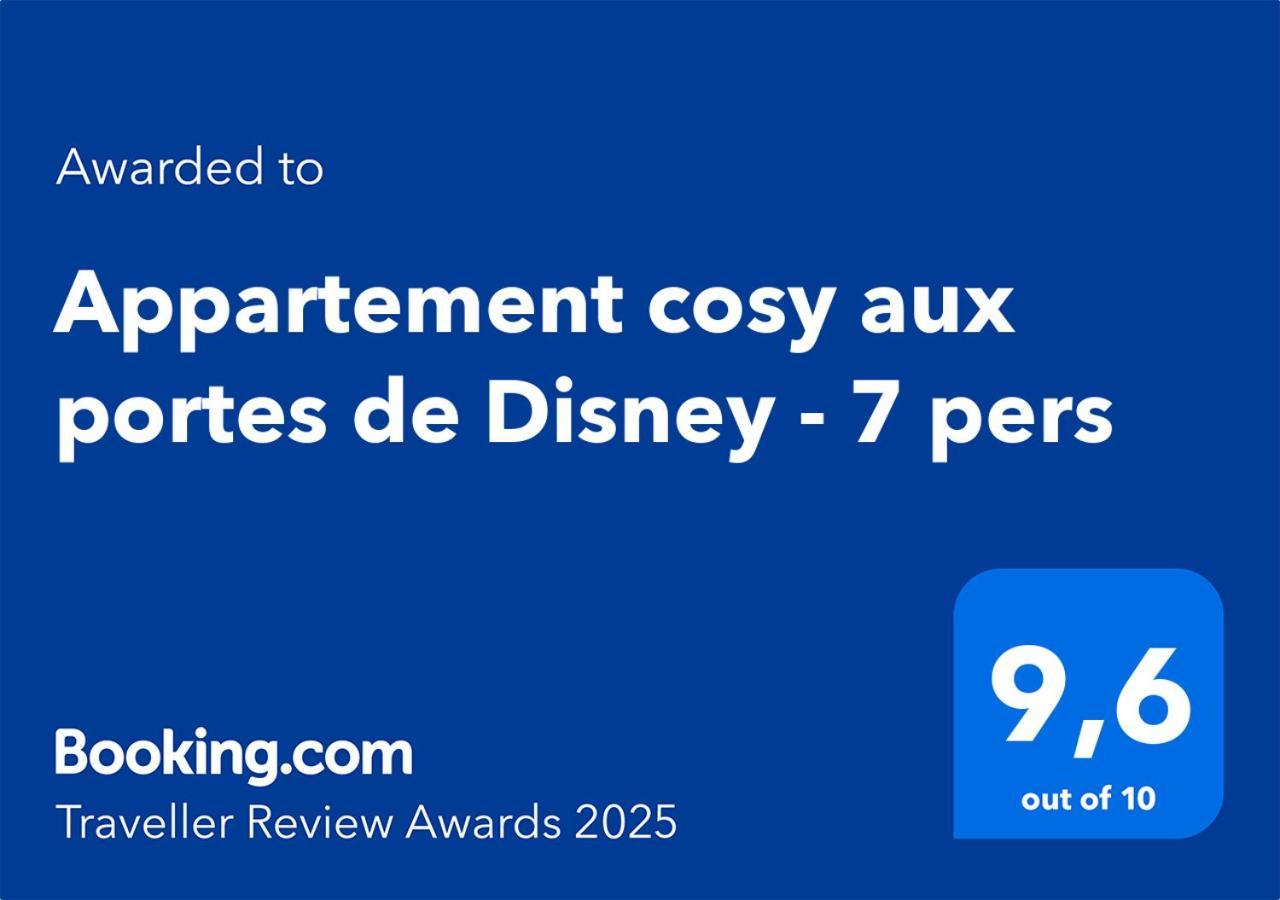 Appartement Cosy Aux Portes De Disney - 7 Pers Chessy  Ngoại thất bức ảnh